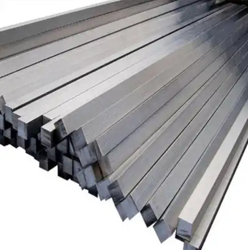 Barre carrée douce personnalisée Yd barre carrée en acier au carbone laminée à chaud barre carrée plate en acier pour la vente au détail en gros et l'usinage de pièces
